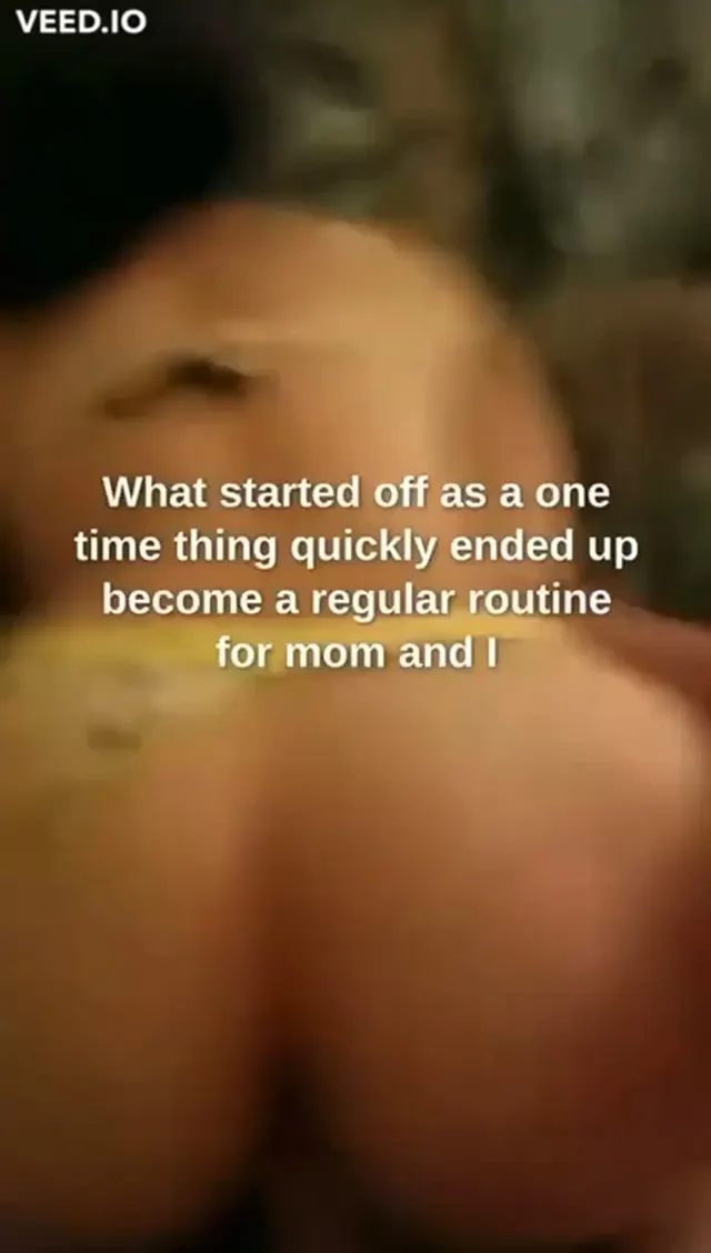 Routine for mom and son