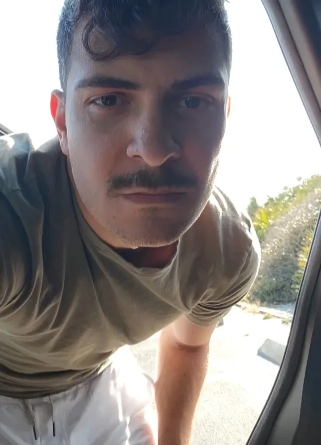 Have you ever caught anyone changing in a parking lot before?