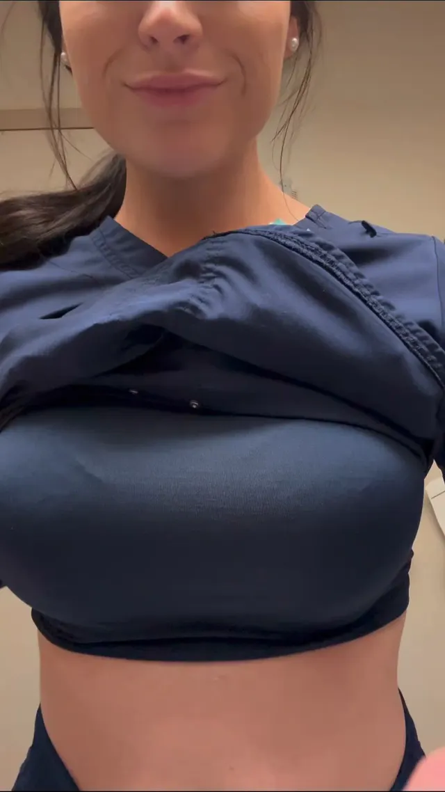 Had to wake myself up on night shift 😋