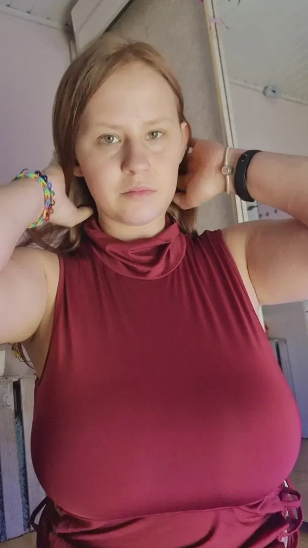 I have unruly hair and unruly huge boobs.