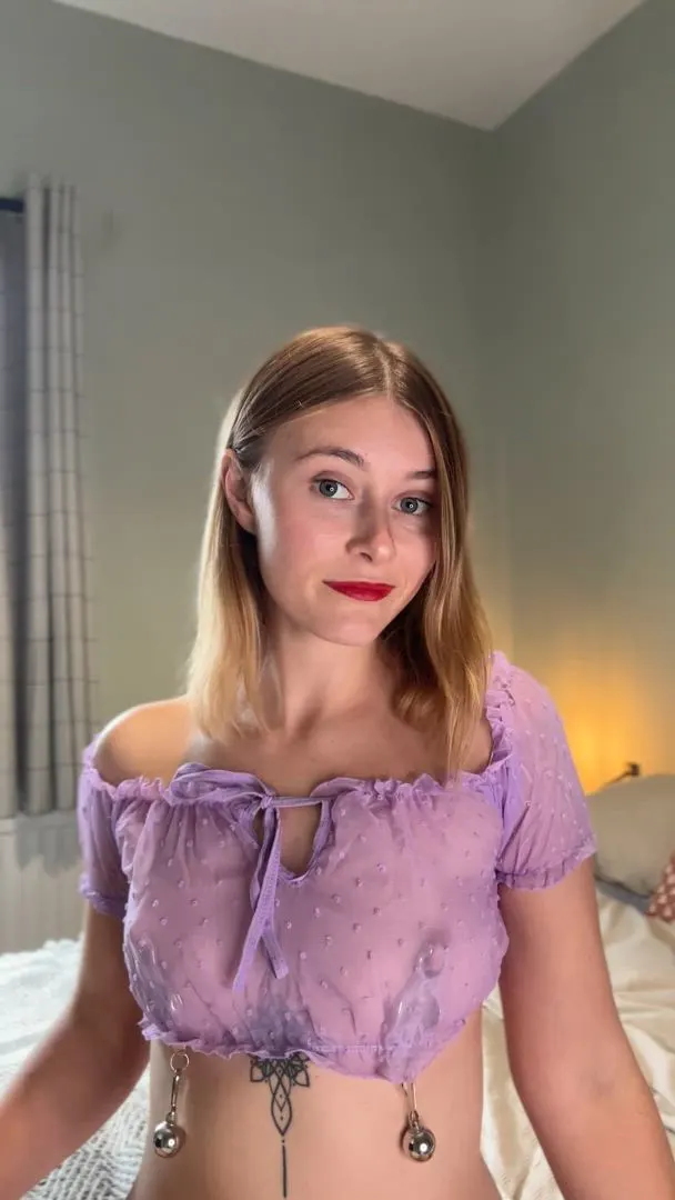 These clamps are SO painful, but they look so pretty [F]