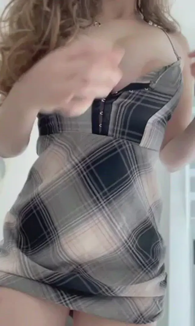 I thought the plaid would help hold them in better (19f)