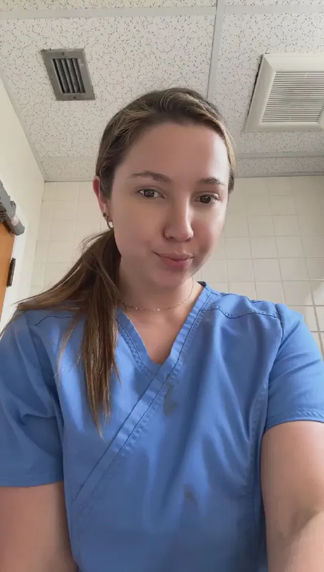 Nurse reporting to duty...with titties out of course!:)