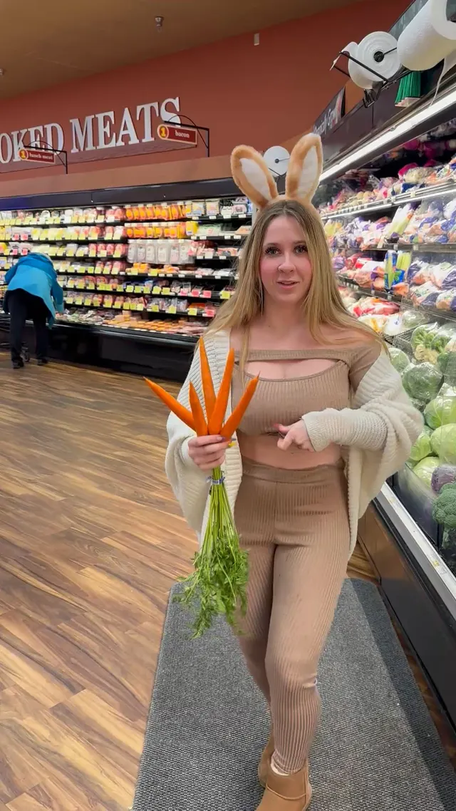 Being a naughty bunny ;)