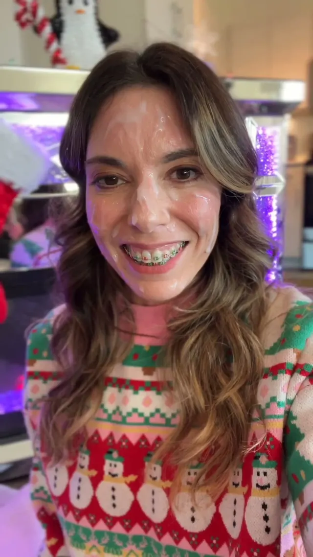 Completely drenched for the holidays!