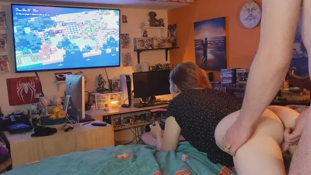 She wanted to keep playing her game, and I didn't want to wait until she was done