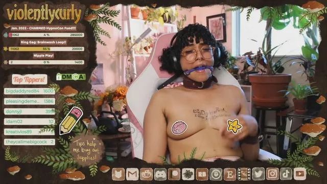 TFW you're trying to take out your ball gag and finish your stream, but your viewers don't want let you go... Holy fuck, I felt so helplessly drooly and toyed with!