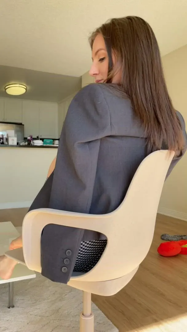 POV your intern got too horny at work 🥵