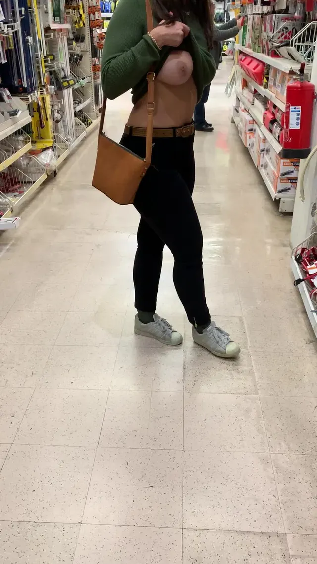 Just want you to feel excited to go shopping with me [f]