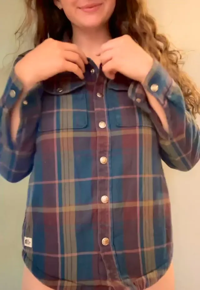 This shirt is so easy to take off with these snaps