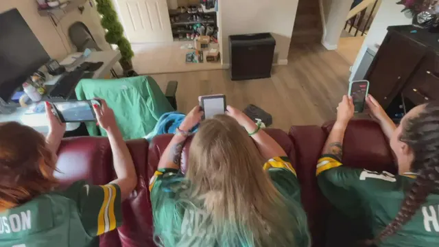 Using my wife and her two friends while they game.