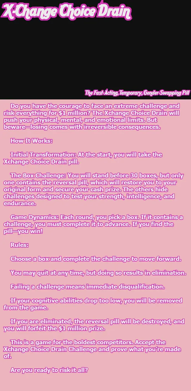 Invitation to the Xchange Choice Drain Challenge