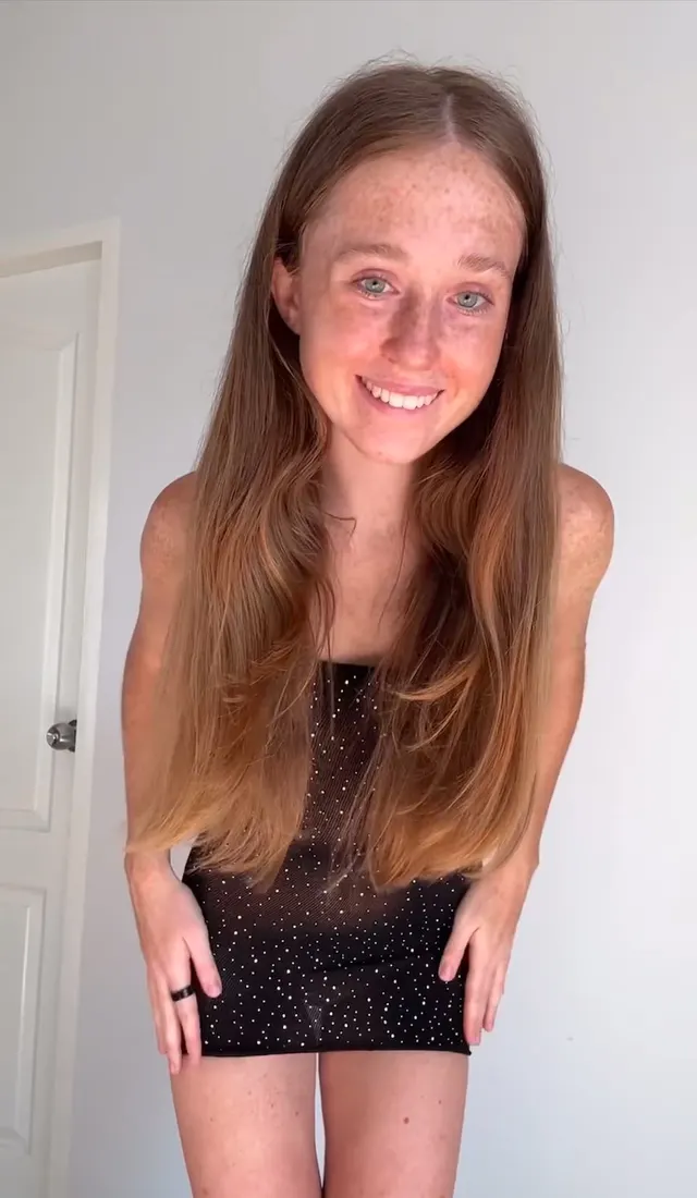 Lifting up my dress for you