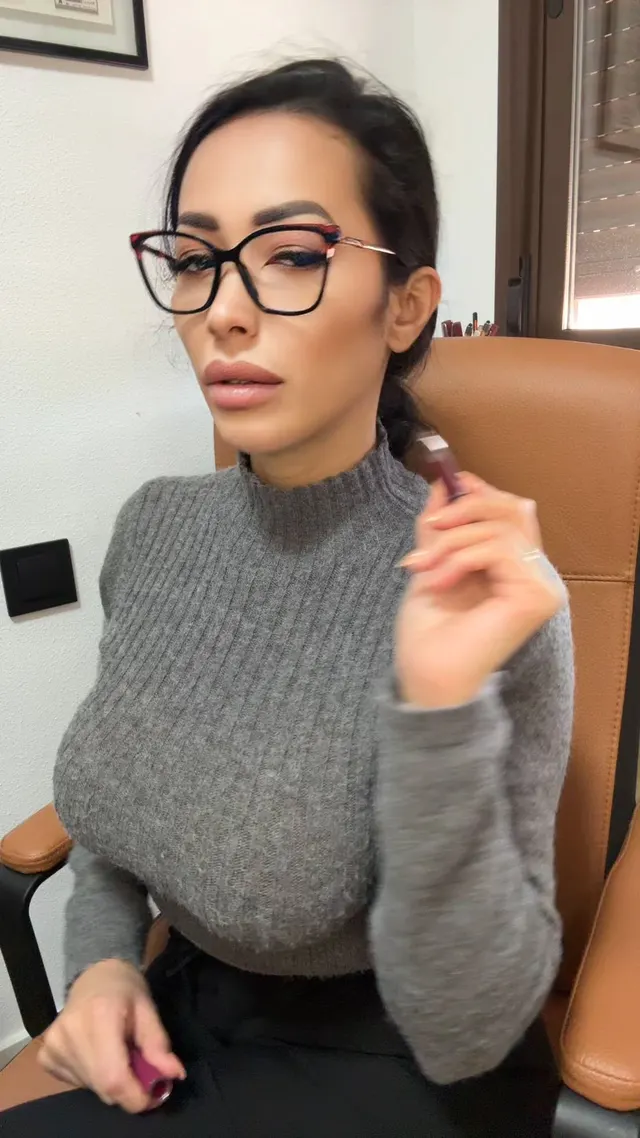 Seeing my titties makes the men in the office happy