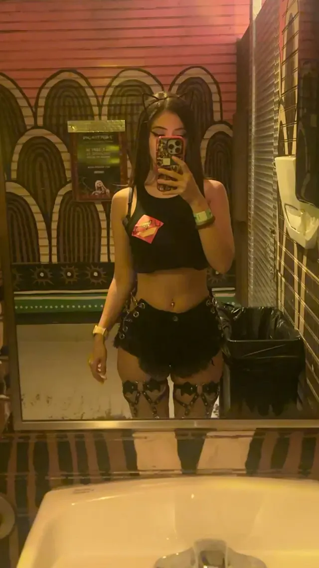 You catch me at a rock show taking this..wyd??😈😈 [OC]