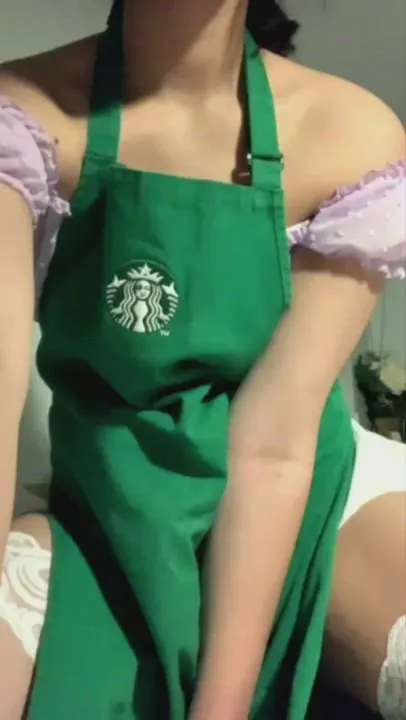 [OC] That cute barista at your local coffee shop could secretly be my mindless slut. (Reupload)