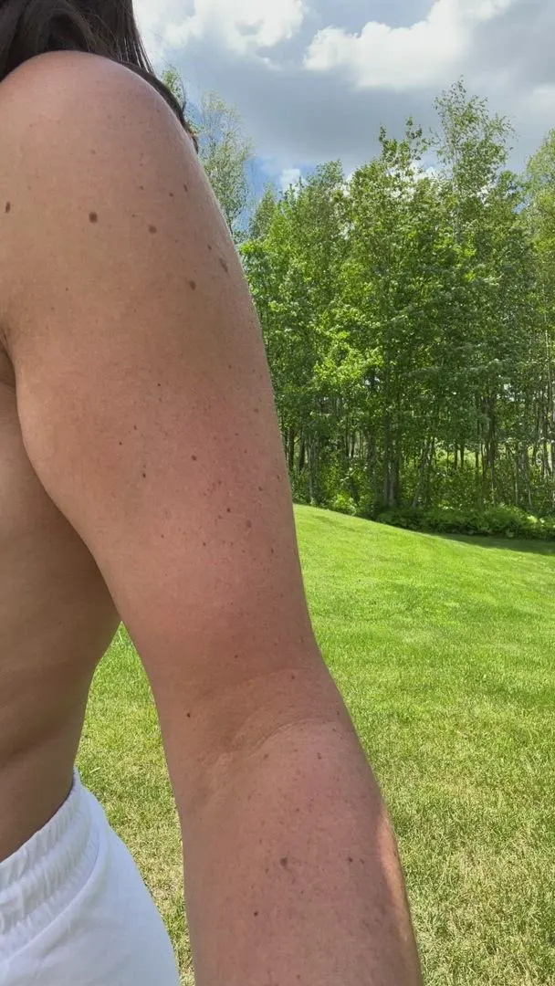 Would you fuck me on the grass? MILF 35yo