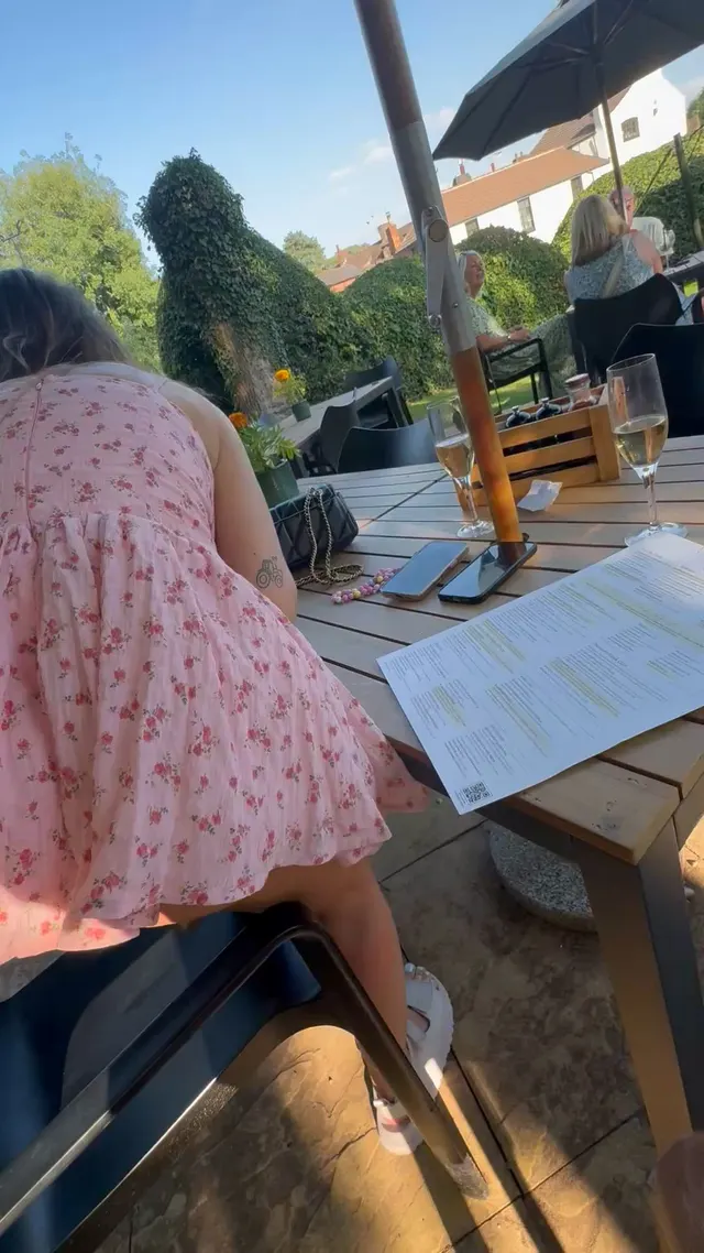 They have no idea there’s anything to see over here