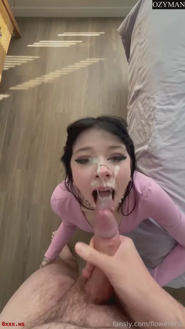 Petite taking a hot cumshot