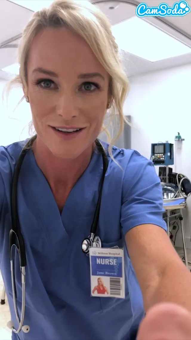 nurse flashing her titties in the ward