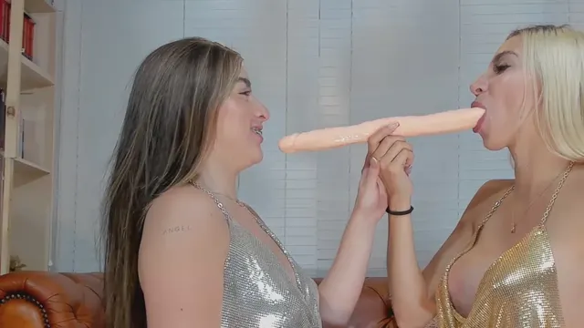 Latina cam girls take on double dildos, practice makes perfect!