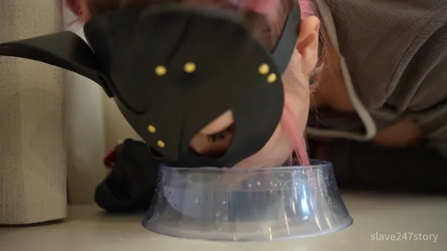 If I want water, I have to swallow the dildo [F]