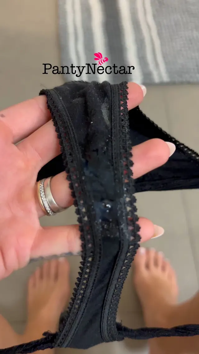 Cum clean my panties with your mouth