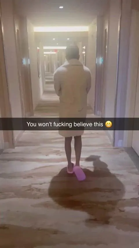 He did what any sane man would do 🥵