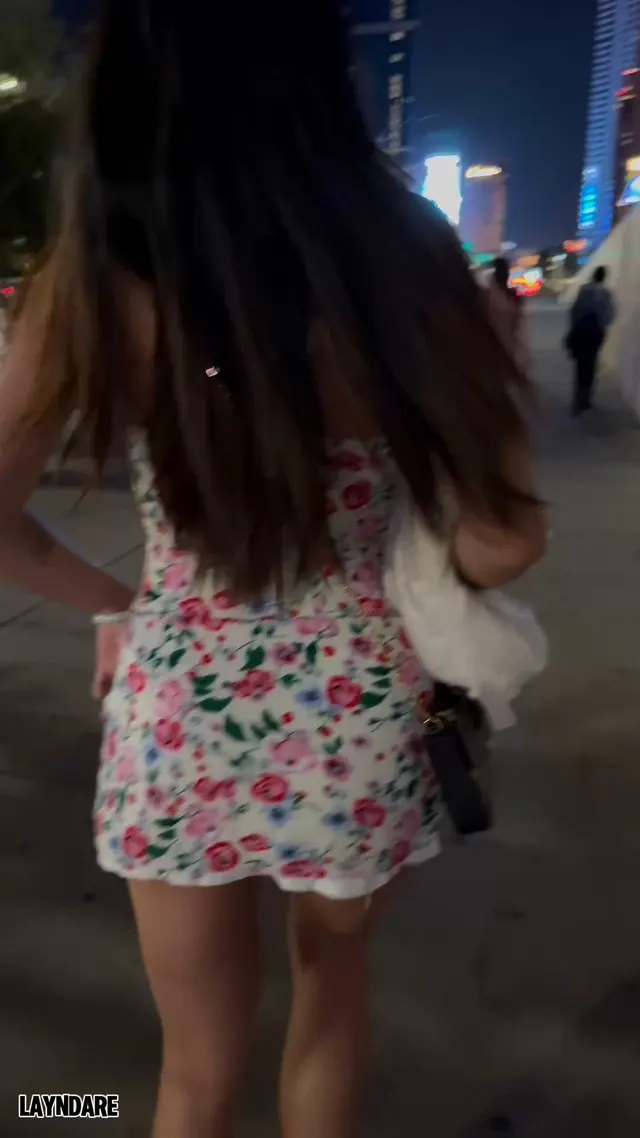 Vegas loves my wife and her bare bum