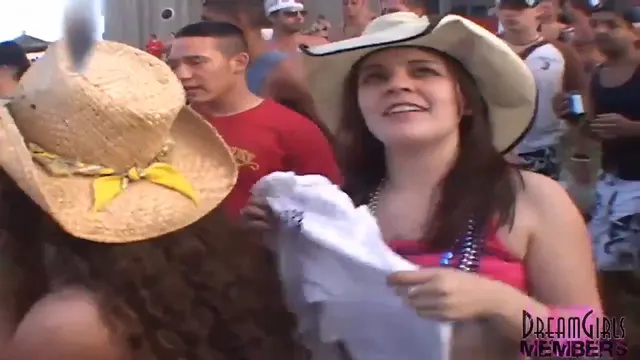 Even her friends wanted a taste of those biggies