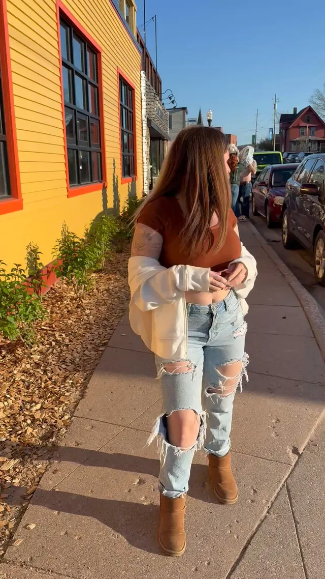 I love showing off my big tits in public ;)