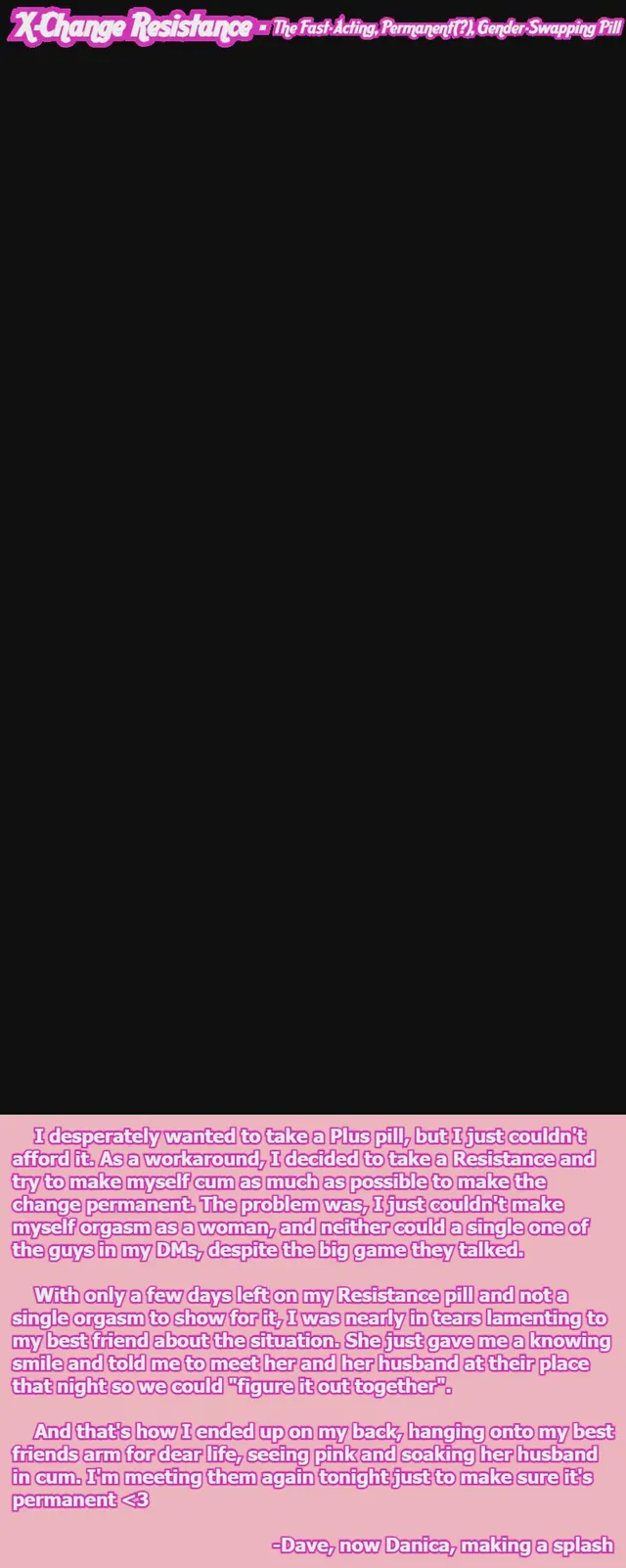 Dave, now Danica, making a splash