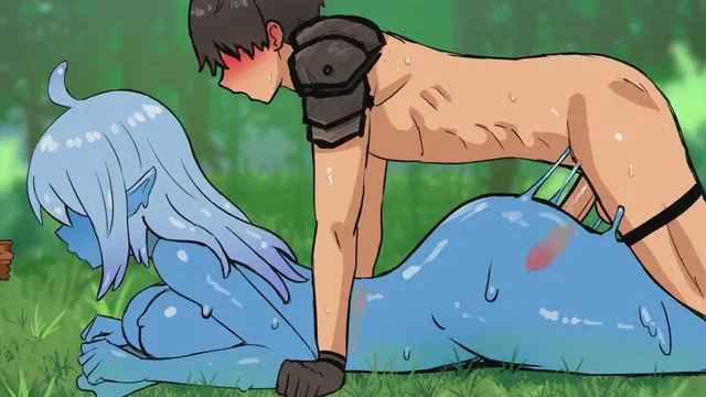 Slime Girl Never-ending Plaps [Artist: The Only Shoe (@Other_Only_Shoe)]