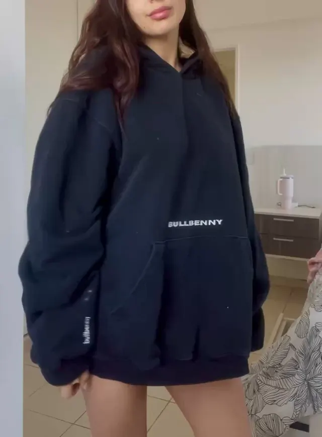 Rule number, never wear anything under my sweater