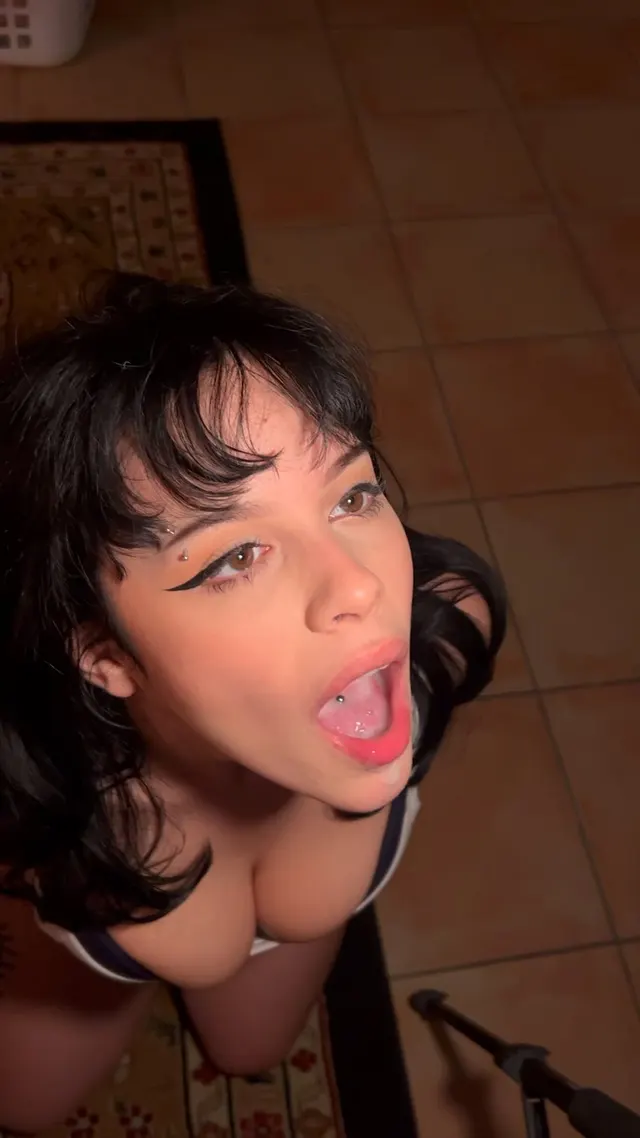 I swallowed his whole load