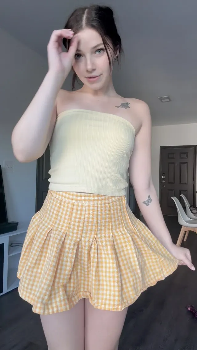 I think I forgot to wear something, maybe socks?