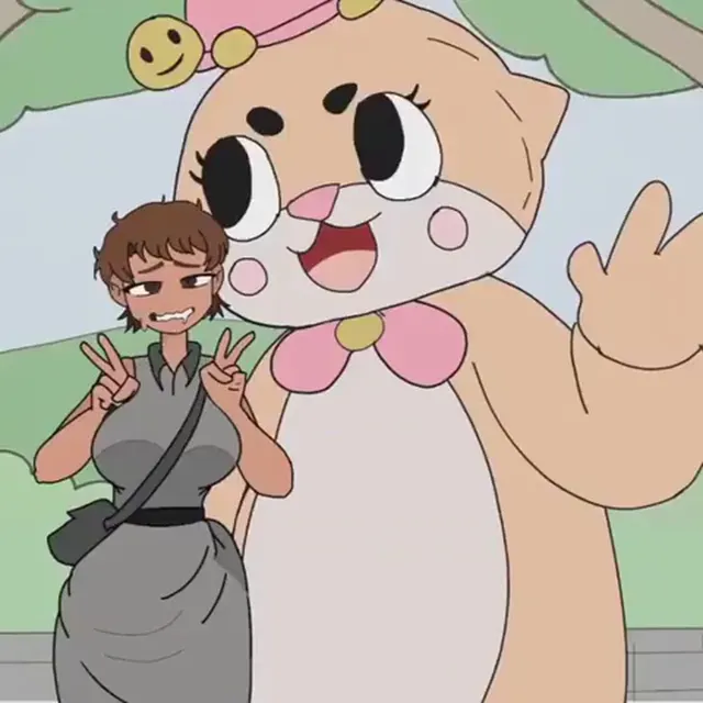 I had thought about this before, someone drew it😅😈