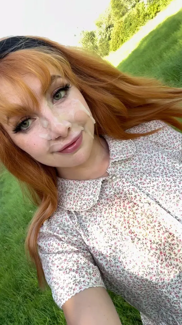 The cum really completes my summer outfit don’t you think?