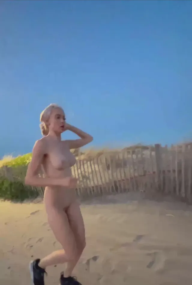 Running without clothes to reduce weight