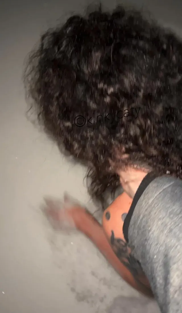 After I made a snow angel as Master wanted, I began begging him to take me home again. He allowed it but told me I had to crawl back on all fours…